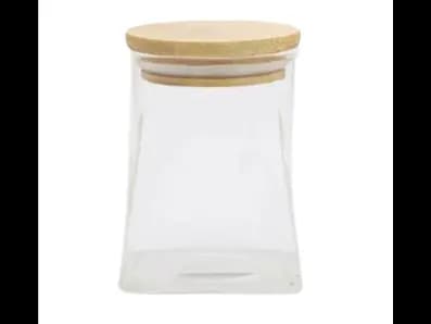BOROSILICATE GLASS STORAGE GLASS 300ML LEAD FREE