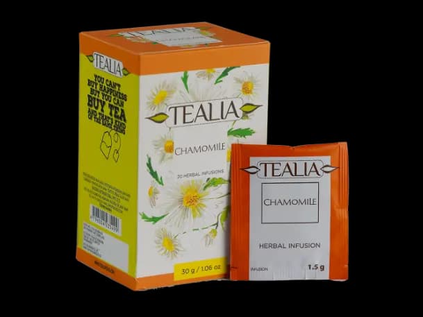 Tealia regular range -Chamomile Flowers 1.5g x 20