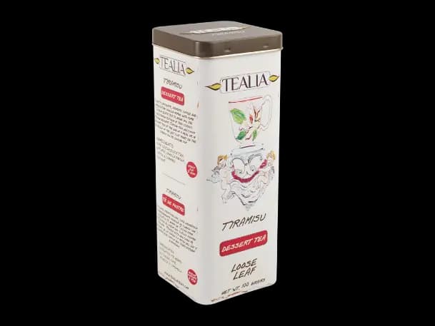 Tealia-Loose Tea in Tin  TIRAMISU -100g