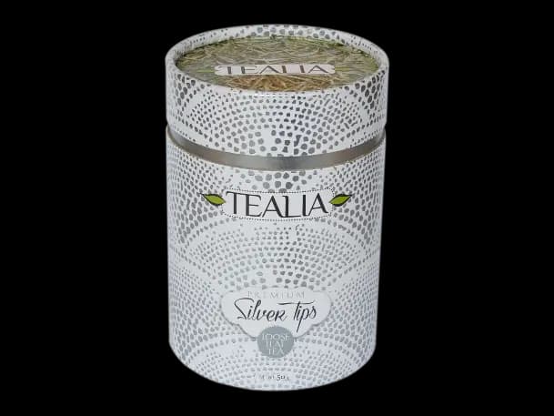 TEALIA - SILVER TIPS 50g CANISTER