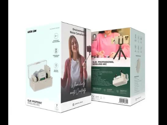 Green Lion GLM-Professional Wireless Mic White – GNPGLMMICWH with 6 Month Warranty (3)
