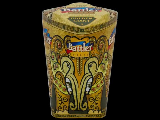 Battler - Tin Caddy - Ceylon Black tea WITH LEMON PEEL