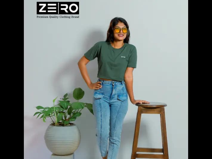Short Sleeve Comfort Fit Crop Top - Army Green