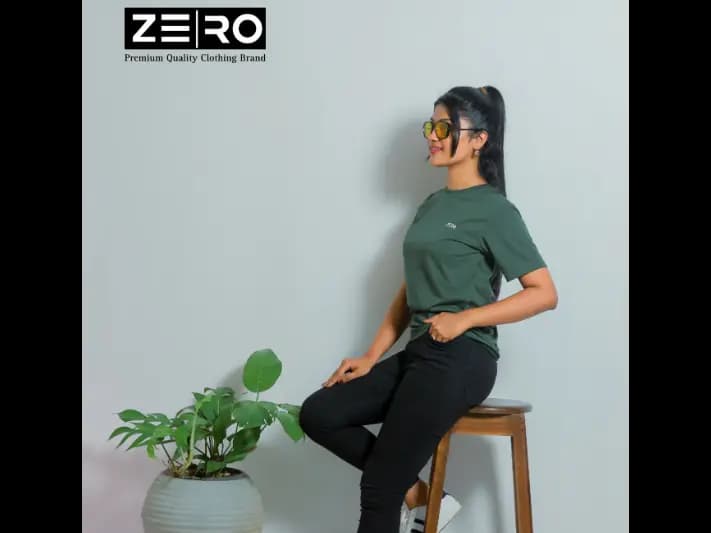 Comfort Fit Crew Neck Short Sleeve T-shirt - Army Green (4)