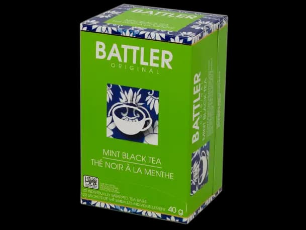 BATTLER ORIGINAL - ENVELOPE TEA BAG MINT BLACK TEA