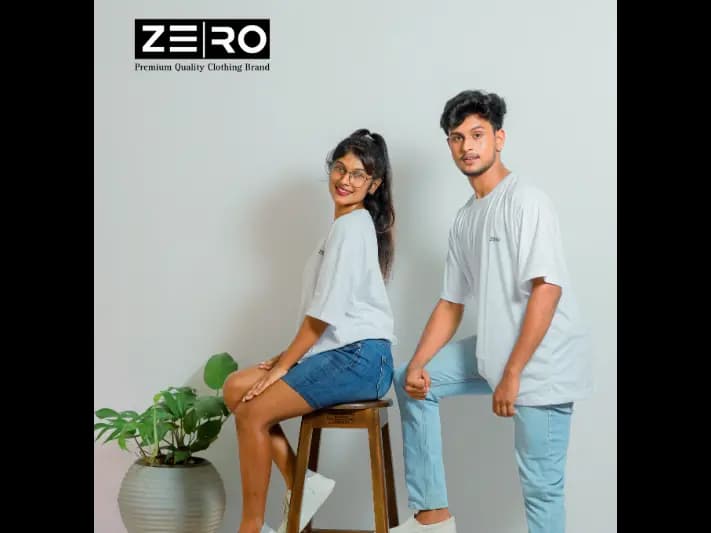 Couple Oversized Baggy T-Shirts - White (3)