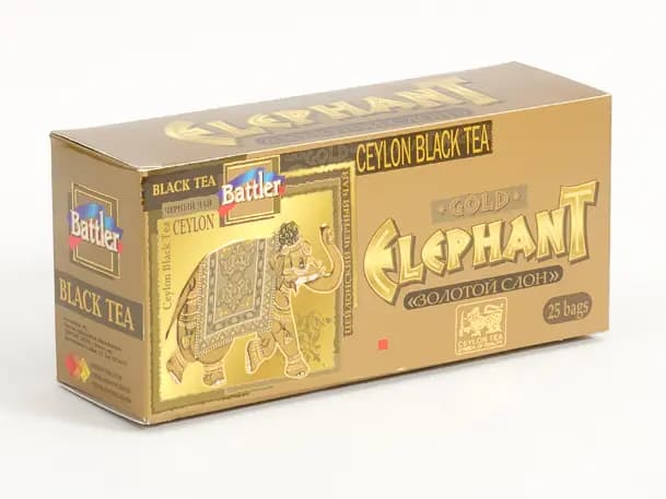 Battler - Tea bags - Ceylon Black Tea - GOLD ELEPHANT