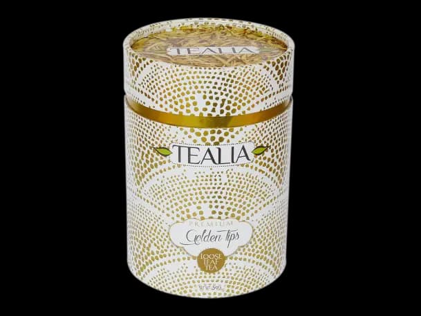 TEALIA - GOLDEN TIPS 50g CANISTER