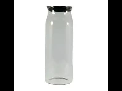 BOROSILICATE GLASS STORAGE JAR 1600ML - CRAFTED FROM HIGH-QUALITY LEAD FREE BOROSILICATE GLASS