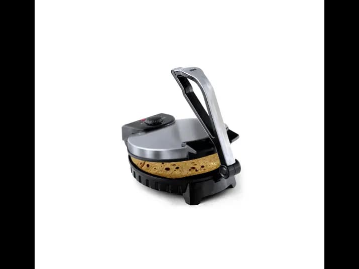 GEEPAS CHAPPATHI MAKER MODEL 6125 - POWER ON WITH READY LIGHT INDICATIOR