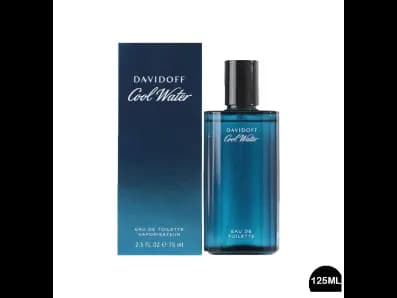 Davidoff Coolwater 125ml - Genuine Brand Perfume
