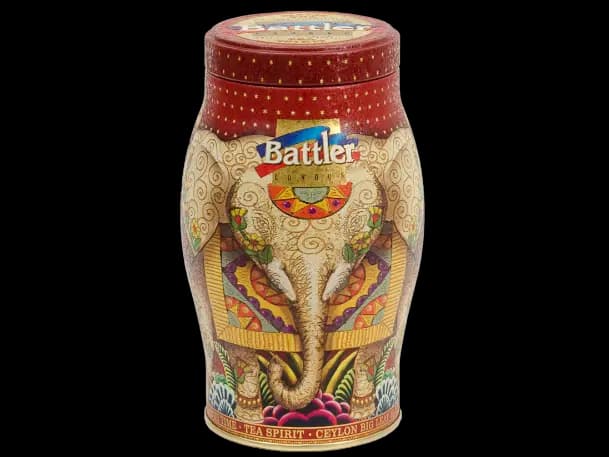 Battler - Tin Caddy-SUMMER TIME –CEYLON BLACK TEA LOW GROWN - OP
