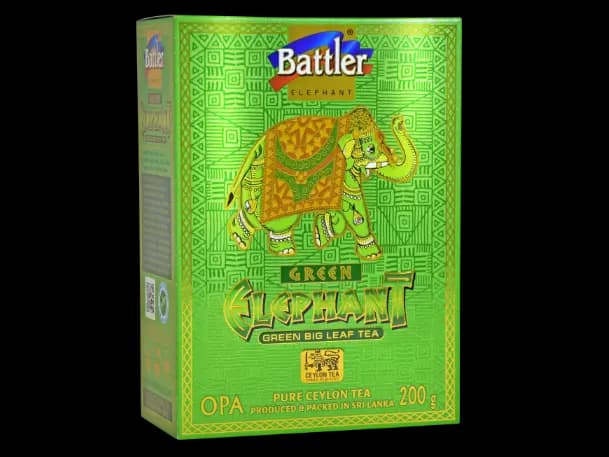 Battler-Leaf Tea-Ceylon Green Tea-GREEN ELEPHANT