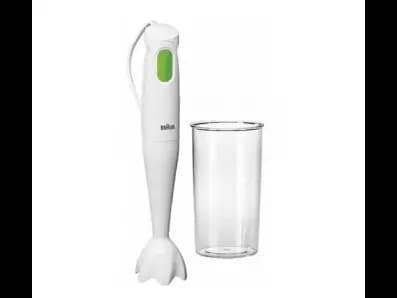 BRAUN HAND BLENDER MQ100 Ultra-hard Stainless Steel Blades, 600 Milliliters