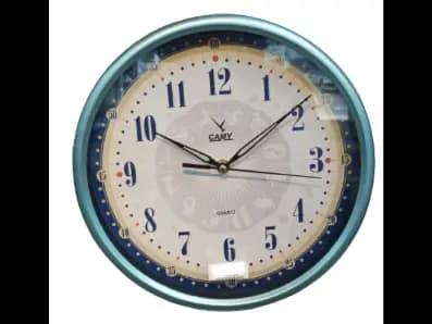 Camy Wall Clock Model AS -13 One Year Warranty