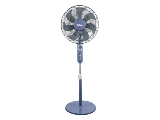 Sisil Pedestal Fan SL-SF1607, 3 Speeds, 65W with 1 year warranty