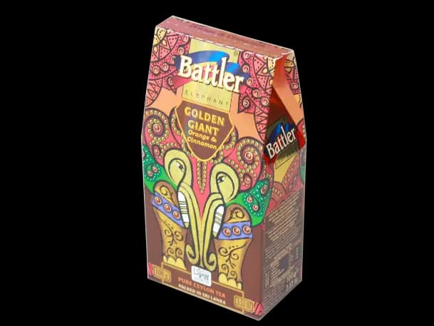 Battler - GOLDEN GIANT CARTON - Ceylon Black tea WITH Orange & Cinnamon