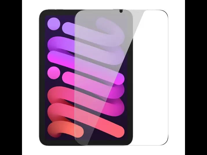 Baseus Crystal Series 0.3mm HD Tempered Glass Screen Protector for 8.3-inch Pad Mini 2021 (Pack of 1 with installation tool and cleaning kit), Clear - SGJC070102