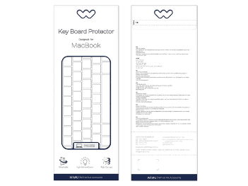 WIWU 13 Inch Universal Keyboard Protector Cover – Transparent - Anti-scratch and spill-proof, easy to clean. (7)