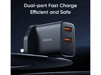 Mcdodo 12W Dual USB Port Charging Adapter   Type-C Cable - With 6 Months Warranty (2)
