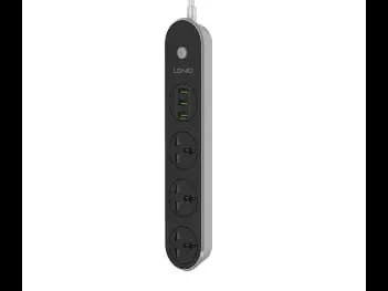 LDNIO 3 AC Outlets Universal Power Strip with 3 USB Ports 15.5W for Phone to Charge – SC3301 - With 6 Months Warranty (2)