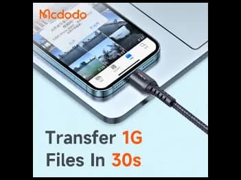 Mcdodo USB to Lightning Data Cable – 1m - With 6 Months Warranty (4)