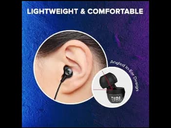 JBL C100SI Wired In-Earphone – Black - With 6 Months Warranty (7)