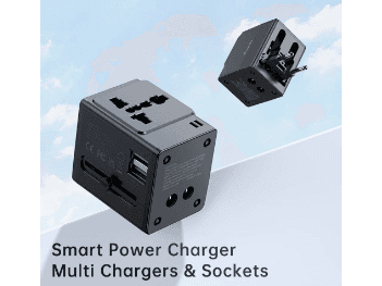 Mcdodo Universal Travel Adapter (2U) - compatible with outlets in over 200 countries & regions, With 6 Months Warranty (2)