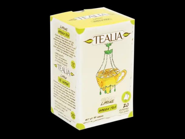 Tealia - Pyramid Tea bags LIMONE(2g x 20)