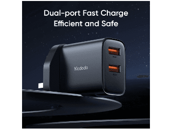 Mcdodo 12W Dual USB Port Charging Adapter Lightning Cable - With 6 Months Warranty (6)