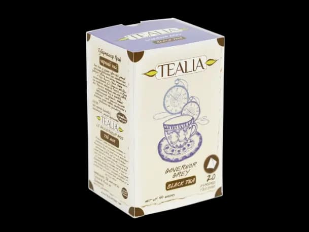 Tealia - Pyramid Tea bags GOVERNOR GREY(2g x 20)