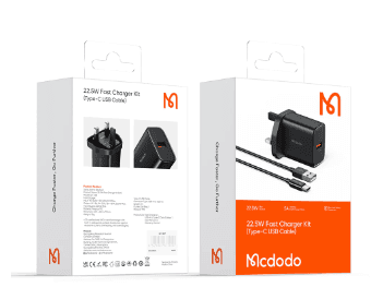 Mcdodo 22.5W USB Port Charging Adapter   Type-C Cable - With 6 Months Warranty (7)