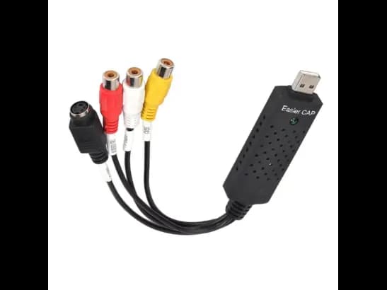 Easy Capture USB 2.0 Video Adapter With Capture video though USB 2.0 interface , high quality video resolution (4)