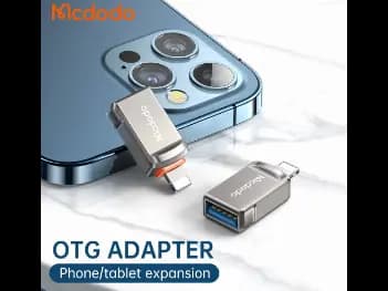 Mcdodo Lightning to USB 3.0 Converter Adapter - For iOS lightning interface devices, With 6 Months Warranty (7)