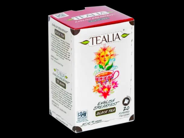 Tealia - Pyramid Tea bags Breakfast Tea(2g x 20)