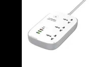LDNIO SCW3451 WIFI Smart Universal Power Strip 3 Outlets 1 PD 1QC 3.0   2 Auto-ID High Output Power Socket Switches Extension UK Pin – SCW3451 - With 6 months warranty (2)