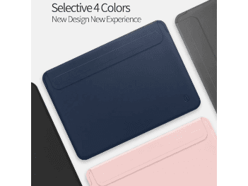 WIWU 12 Inch Skin Pro II Leather Sleeve Brown for MacBook 12 inches (2)