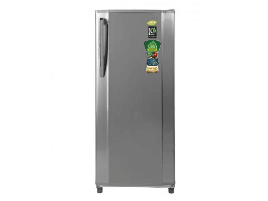 Singer GEO Refrigerator - GEO-182S-SV Single Door, 185L (Silver) 1 Year Manufacturer Warranty
