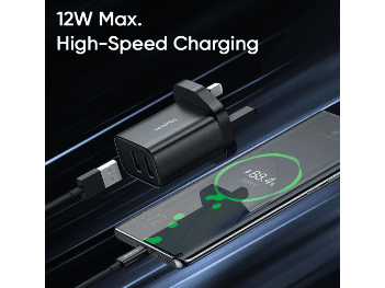 Mcdodo 12W Dual USB Port Charging Adapter Micro USB Cable - With 6 Months Warranty (3)