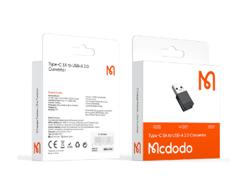 Mcdodo USB 2.0 to Type-C Converter Adapter - Data transmission & Super Fast Charge, with 6 Months Warranty (7)