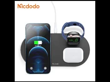 Mcdodo 3 in 1 Magnetic 15W Wireless Charger – Black – CH-7063 – 6 Months Warranty (3)