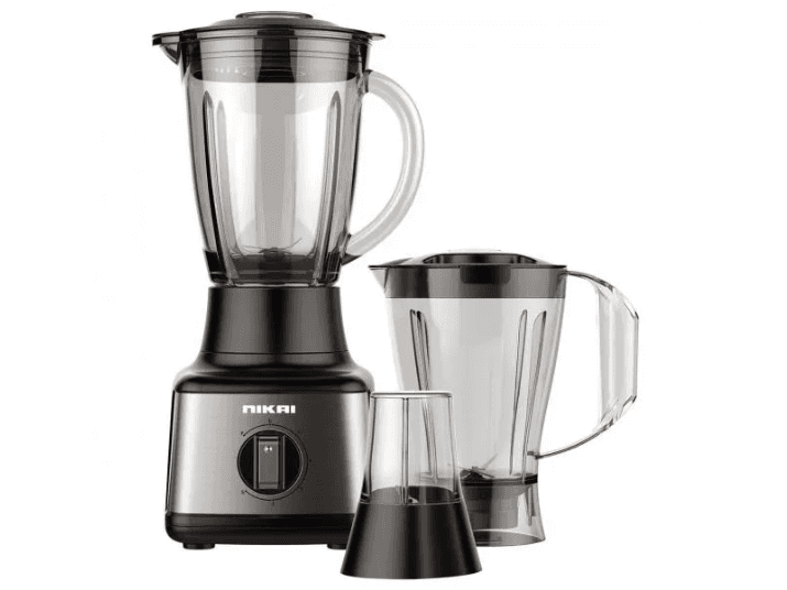 NIKAI Blender NB3900GEB - 3 In 1 Blender -NB3900GEB with 1 YEAR WARRANTY