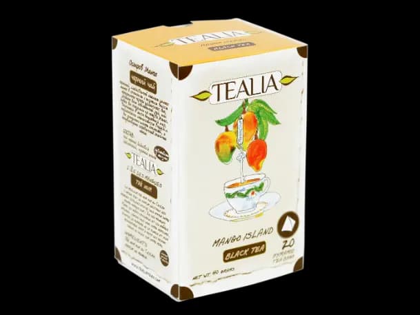 Tealia - Pyramid Tea bags MANGO ISLAND(2g x 20)