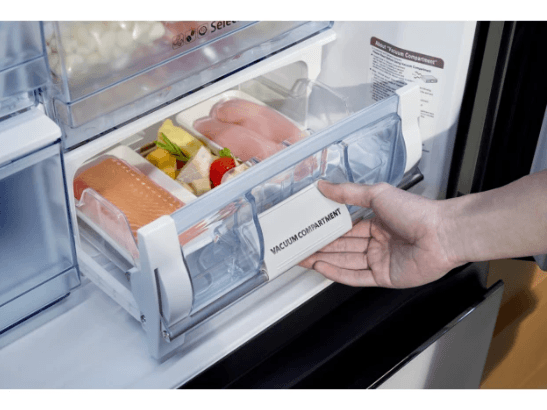 Hitachi Refrigerator - Inverter, 4 Door French, Glass Black, 638L (H-R-WB640V0PB) - 1 Year Warranty (6)