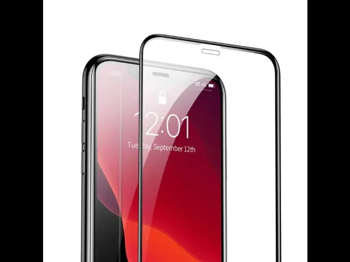 Baseus 0.3mm Full-screen and Full-glass Tempered Glass Film(2pcspack Pasting Artifact) for iP XS Max/11 Pro Max 6.5inch(2019)Black - SGAPIPH65S-KC01 (2)