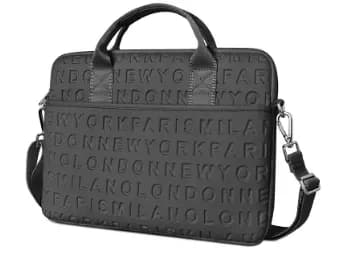 WIWU 13.3 Inch Cosmo Slim Case - High quality hardware & microfiber leather trim (4)