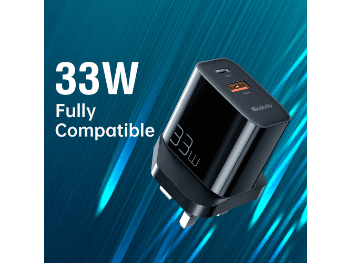 Mcdodo 33W Type-C   USB Port PD Fast Charging Adapter (UK Plug ) – CH-0911 – 6 Months Warranty (2)