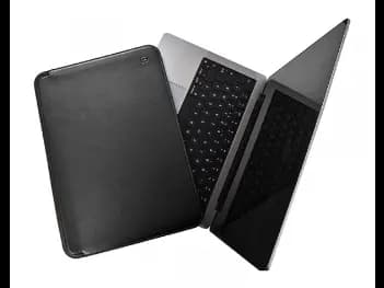WIWU 13.6 Inch Skin Pro Platinum Leather Sleeve Black - Water resistant Light weight (3)