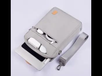 WIWU 12.9 Inch Tablet Shoulder Bag – Grey (6)