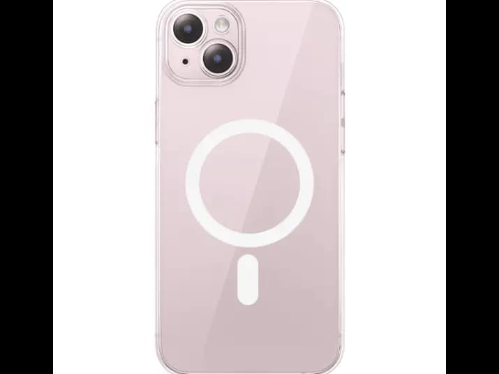 OS-Baseus Lucent Series Magnetic Phone Case for iP 15 Plus, Clear